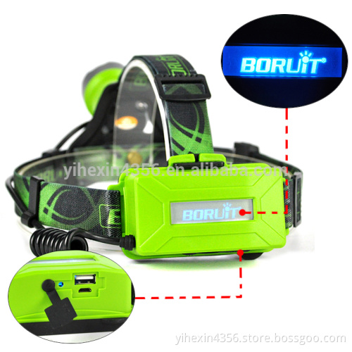 Best Quality USB Rechargeable CREE LED Camping Headlamp